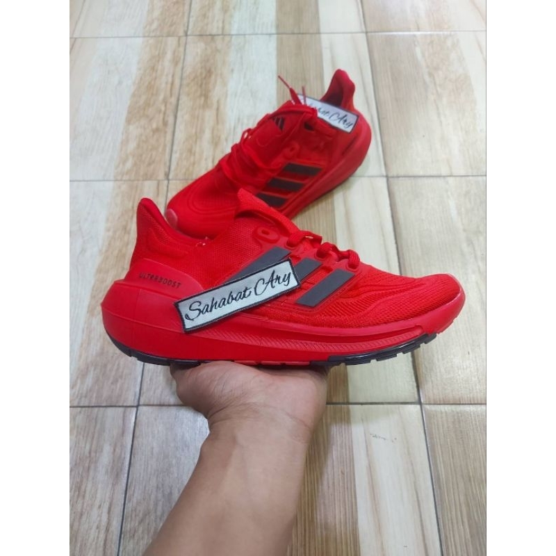 Jual Sepatu Ultra Boost Light Solar Red | Shopee Indonesia