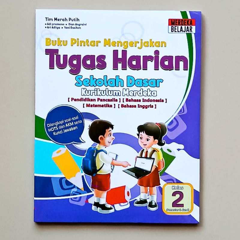 Jual Buku Pintar Mengerjakan Tugas Harian Ulangan Latihan Soal Kelas 2