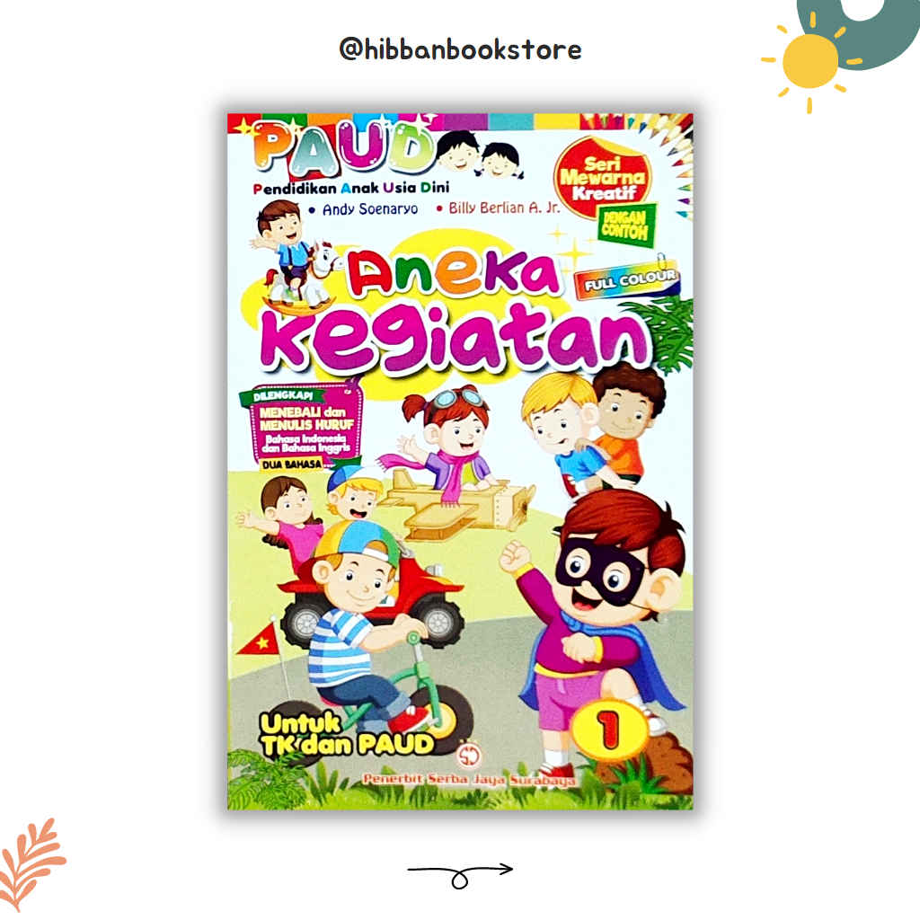 Jual Buku Anak Paud Kreatif Mewarnai Aneka Kegiatan Jilid 1 - Untuk TK ...