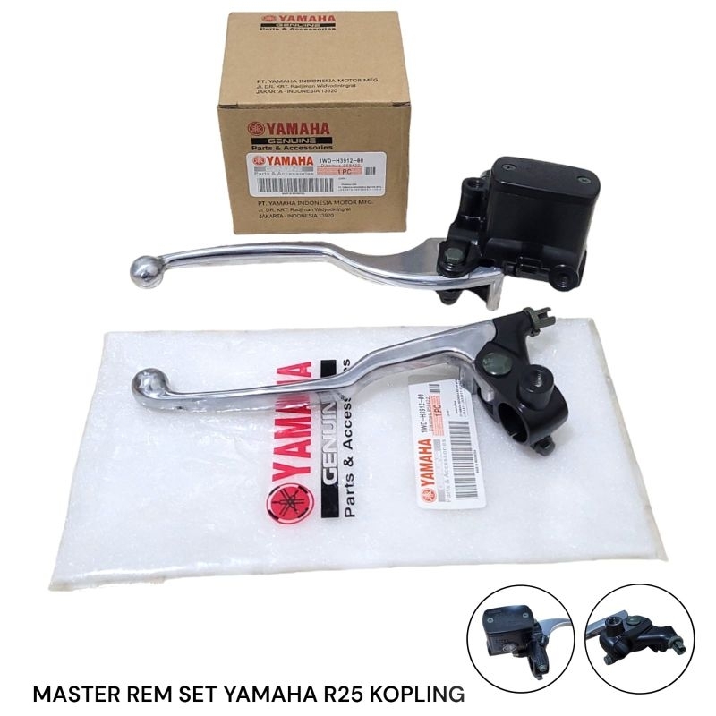 Jual Master Rem Set Handle Handel Kopling Yamaha R25 R 25 MT25 MT 25 ...