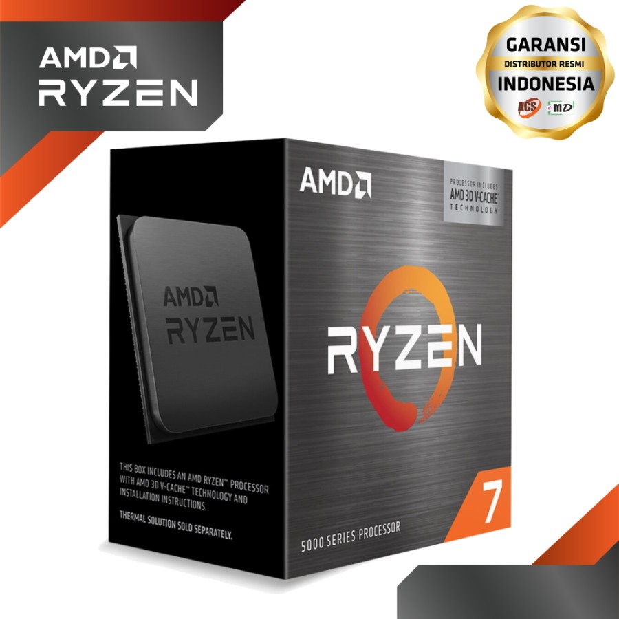 Jual PROCESSOR AMD RYZEN 7 5800X3D 3.4GHZ BOX 5800X 3D - Jakarta Pusat -  Queenprocessor