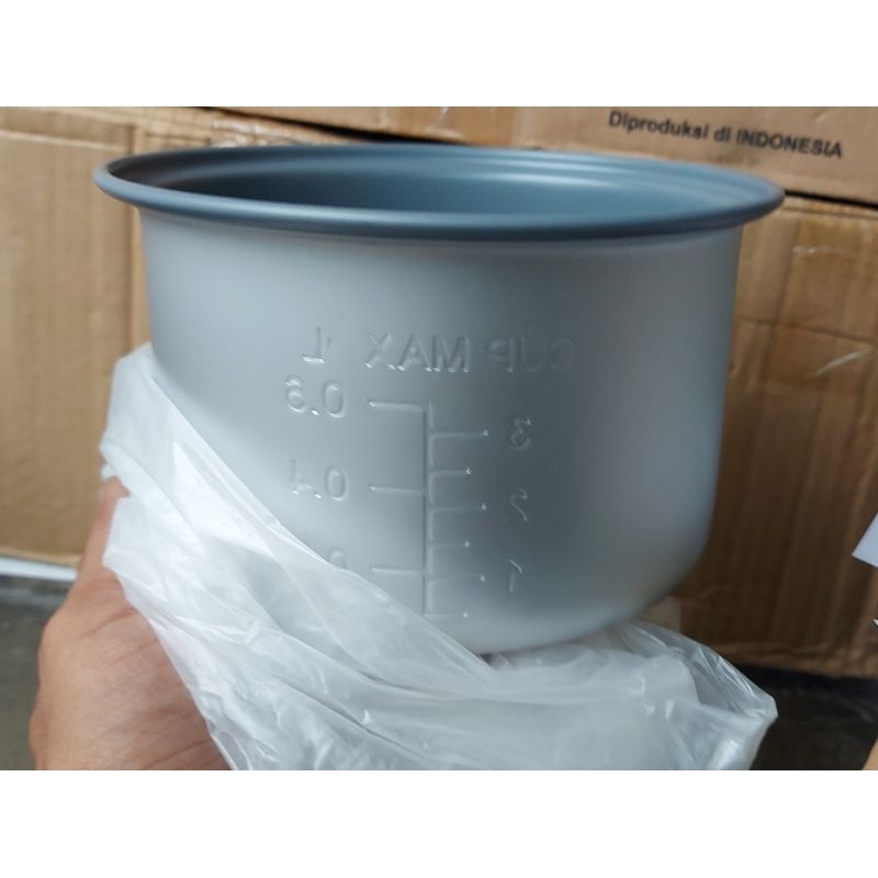 Jual Panci Rice Cooker mcm 606 Miyako 0,6 liter Bahan Teflon Panci