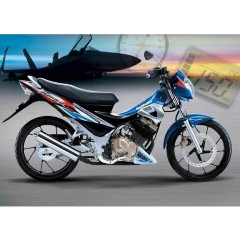 Jual FULL BODY HALUS SATRIA FU LAMA / FU RIDER / FU THAILAND BIRU HITAM ...