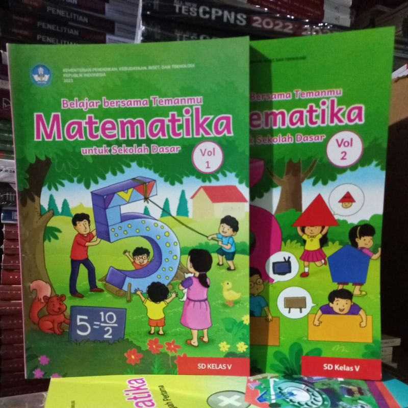 Jual Belajar Bersama Temanmu MATEMATIKA Untuk Sekolah Dasar Kelas V Vol ...