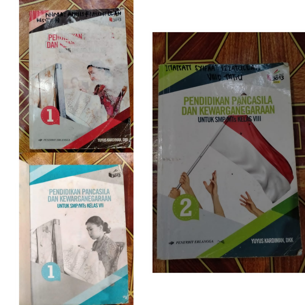 Jual Buku Paket Erlangga Pkn Ppkn Pendidikan Pancasila Dan