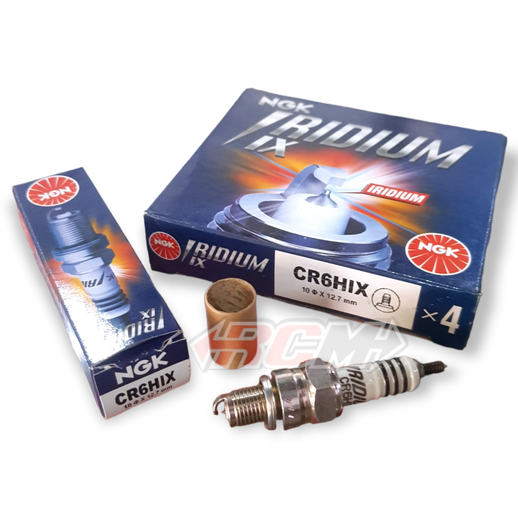 Jual BUSI MOTOR SPARK PLUG RACING PLATINUM IRIDIUM CR6HGP CR6HIX SOUL ...