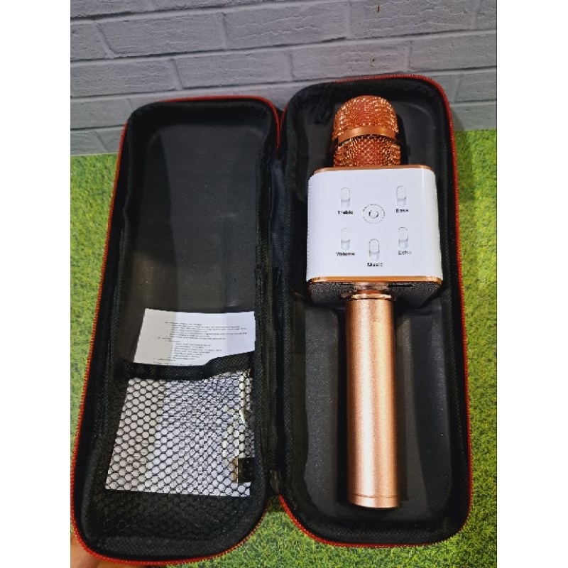 Jual Mic SQone Q7 SQone858 / MIC Bluetooth / Mic karaoke / mic nyanyi