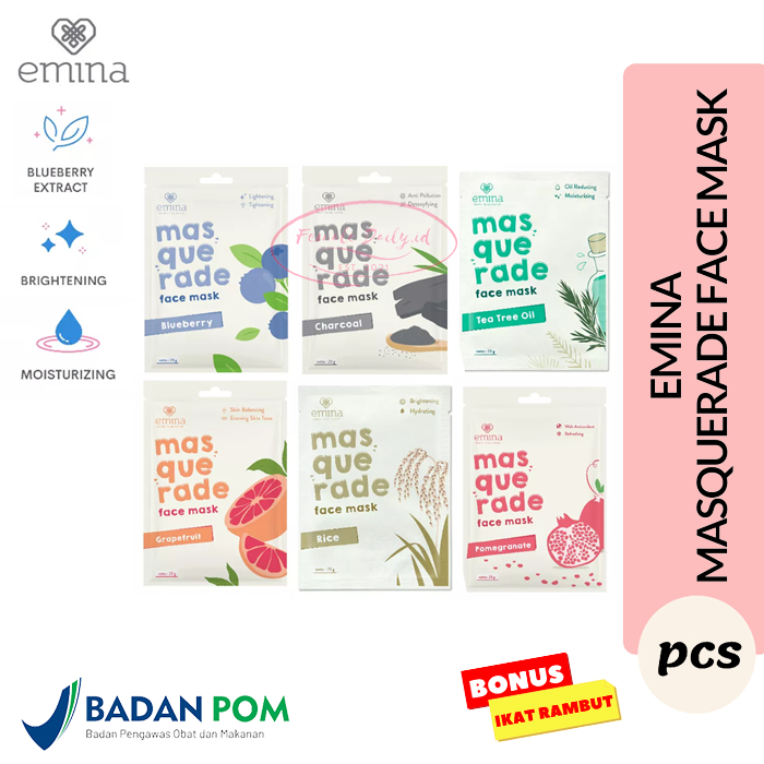 Jual EMINA Masquerade Face Mask Shopee Indonesia