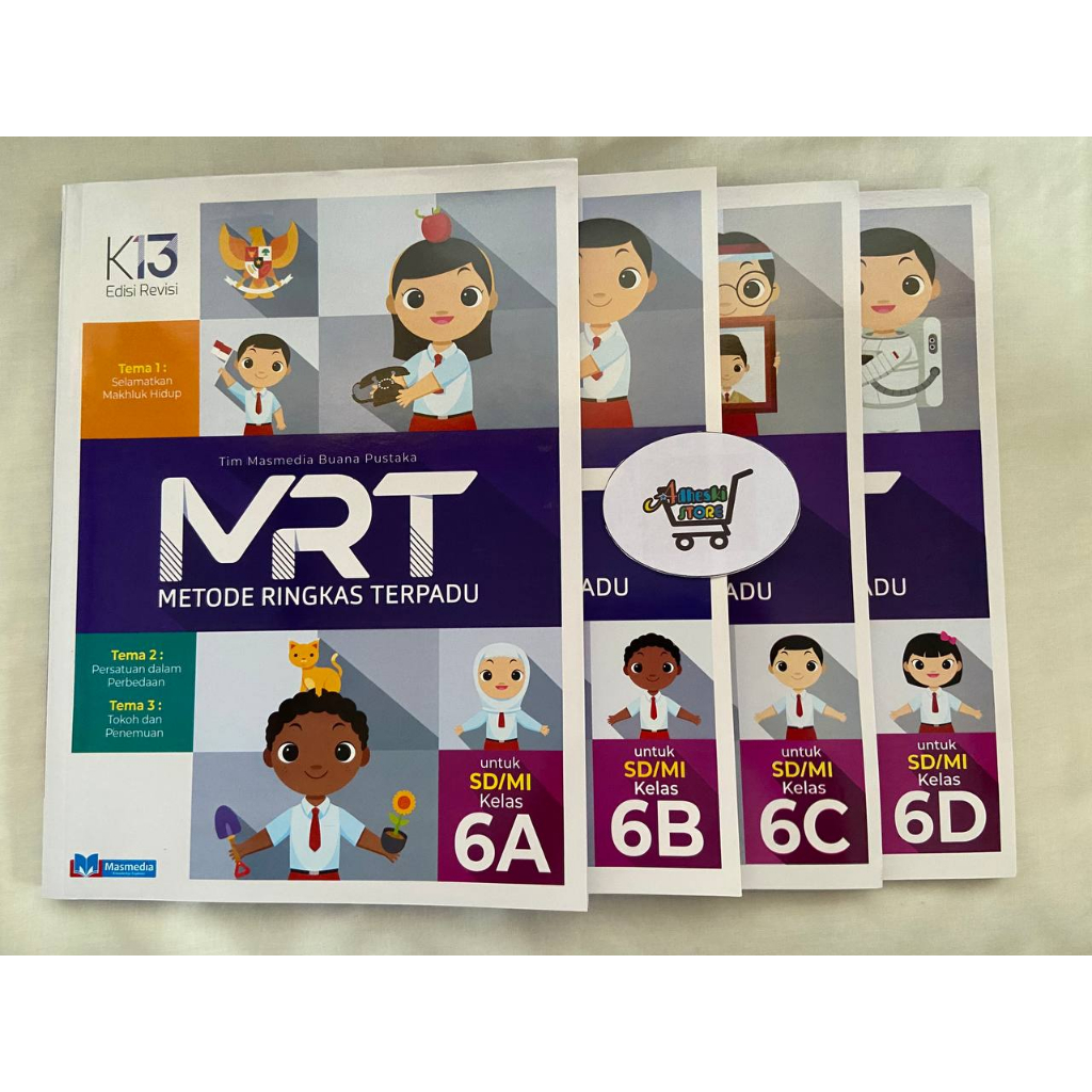 Jual Buku Metode Ringkas Terpadu / MRT SD Kelas 6 Masmedia | Shopee ...