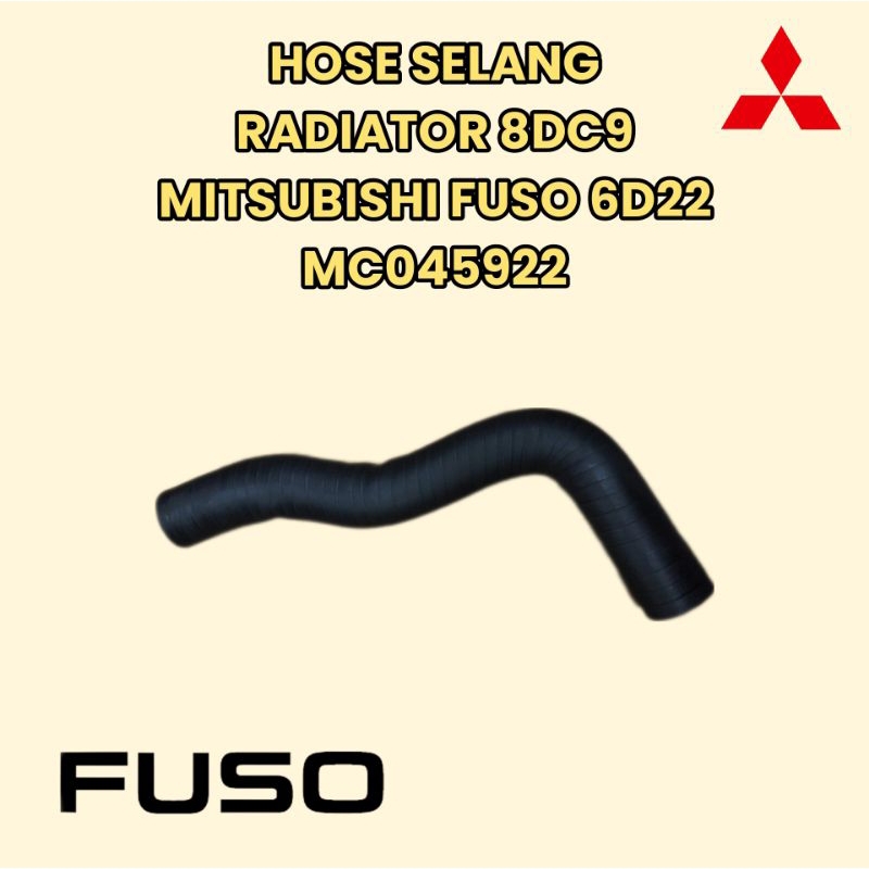 Jual HOSE SELANG RADIATOR BAWAH 8DC9 MITSUBISHI FUSO 6D22 MC045922 ...