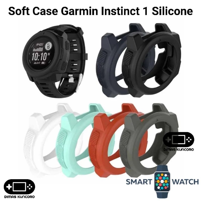 Jual Soft Case Garmin Instinct 1 silicone silikon cover bumper solar ...