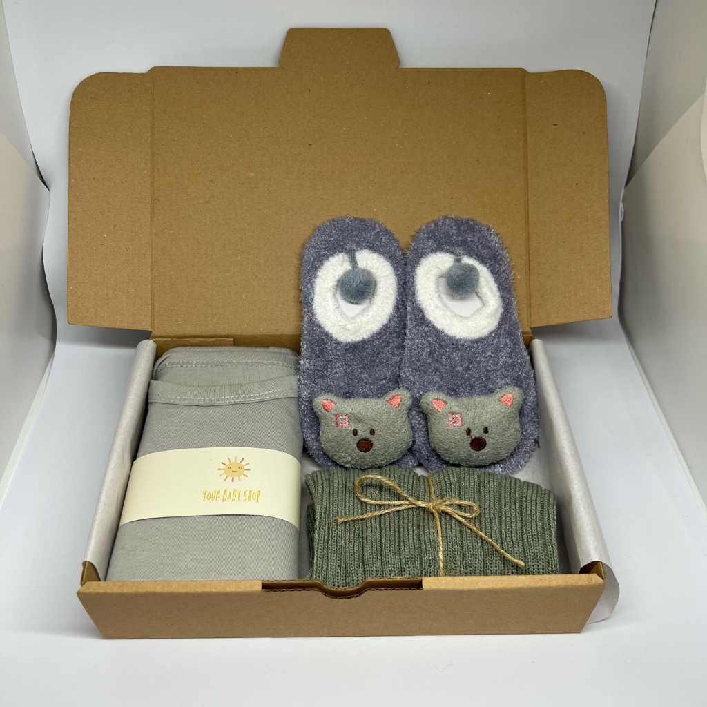 Jual YBS Hampers 3in1 Newborn Baby Gift Set Kado Lahiran Baju Topi ...
