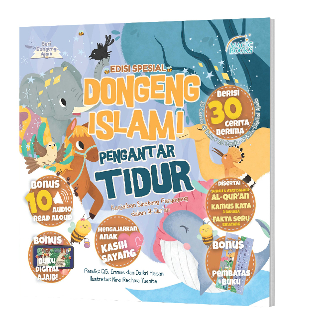 Jual Buku Anak 30 Dongeng Islami Pengantar Tidur : Keajaiban Binatang ...