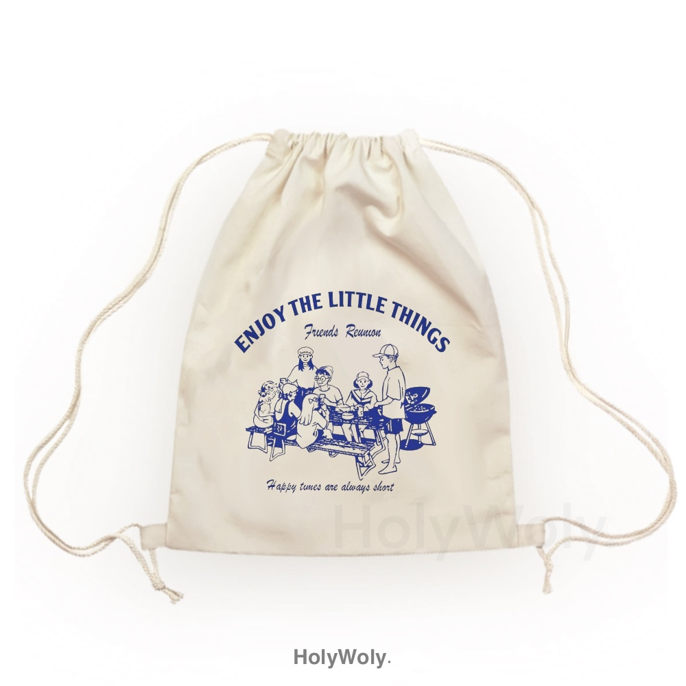 Jual TAS SERUT MOTIF BLUE / DRAWSTRING BAG UNISEX MURAH | Shopee Indonesia