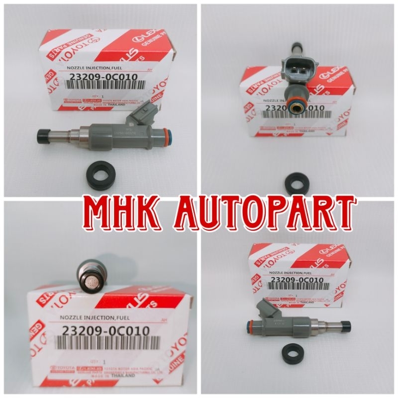 Jual Nozzle Injector noksel Injektor Innova Inova Hilux Fortuner Bensin ...