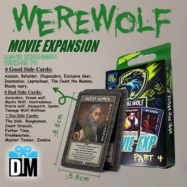 Jual Kartu Werewolf 2025 Bahasa Indonesia Lengkap Card Game Translated