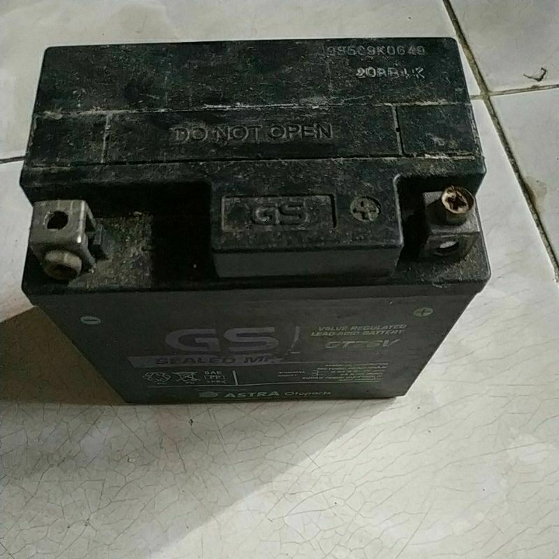 Jual aki kering motor bekas /soak | Shopee Indonesia