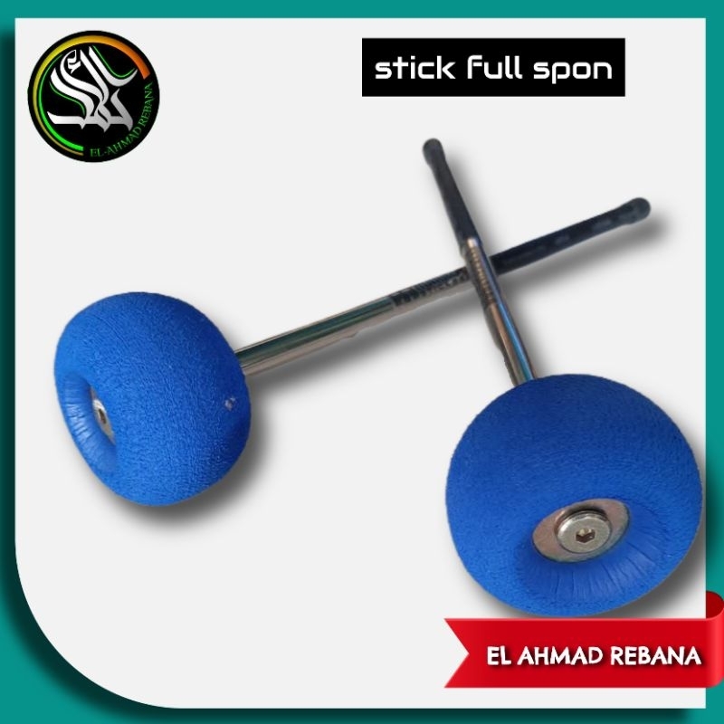 Jual 1 stik bass rabana hadroh stenlis full spon | Shopee Indonesia