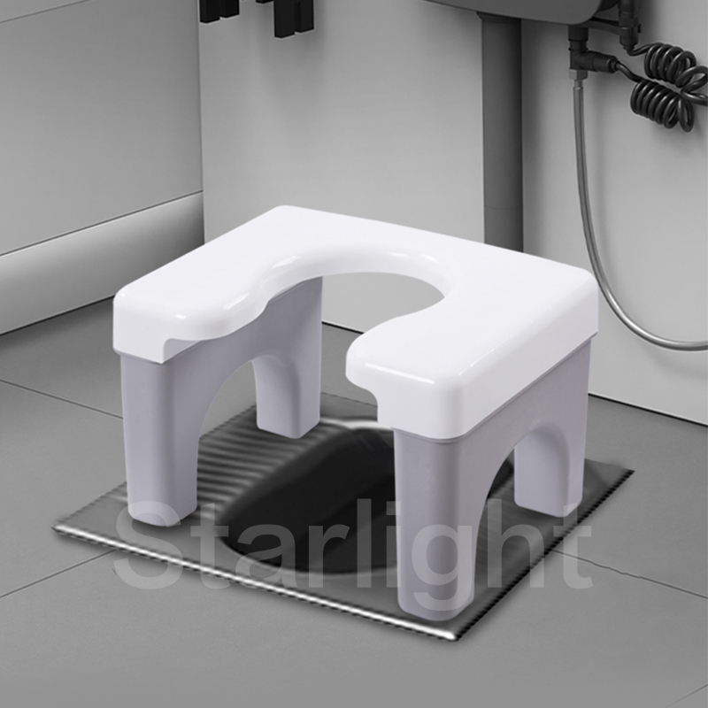 Starlight Kursi Toilet Jongkok Bahan Plastik Tebal Anti Slip Kursi Kloset Jongkok Kursi Toilet HSB682