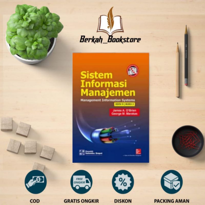 Jual SISTEM INFORMASI MANAJEMEN EDISI 9 BUKU 1 & 2 BY JAMES O'BRIEN ...