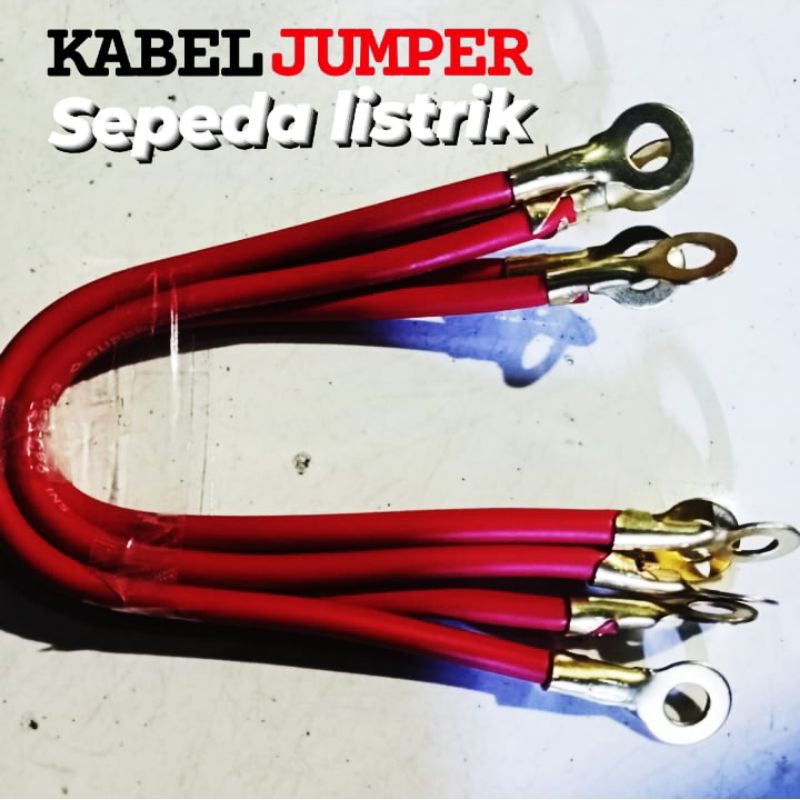 Jual KABEL JUMPER AKI SEPEDA LISTRIK HARGA SATUAN | Shopee Indonesia