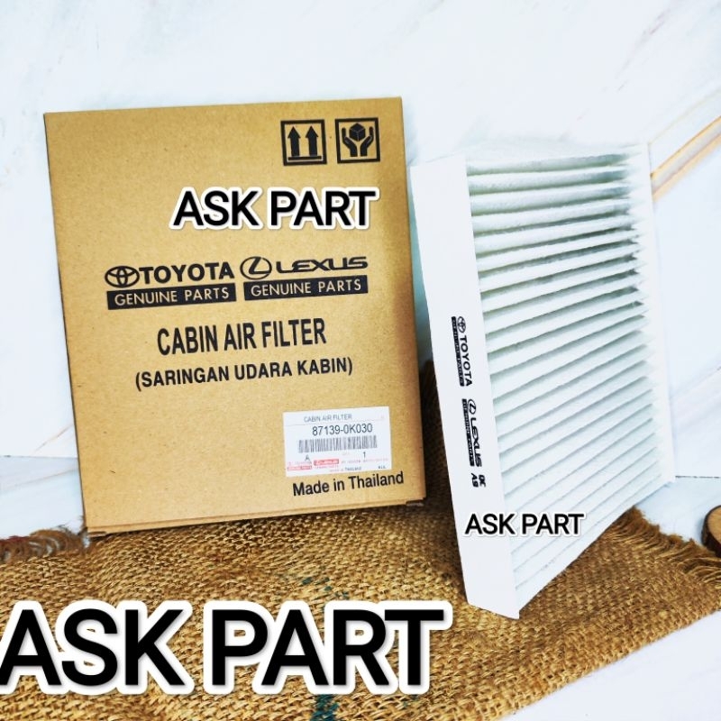 Jual FILTER SARINGAN CABIN AC AIR TOYOTA INNOVA INOVA REBORN ETIOZ ...