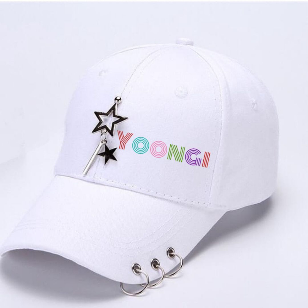 Jual Topi BTS name member desain Terbaru banyak Desain Model Topi