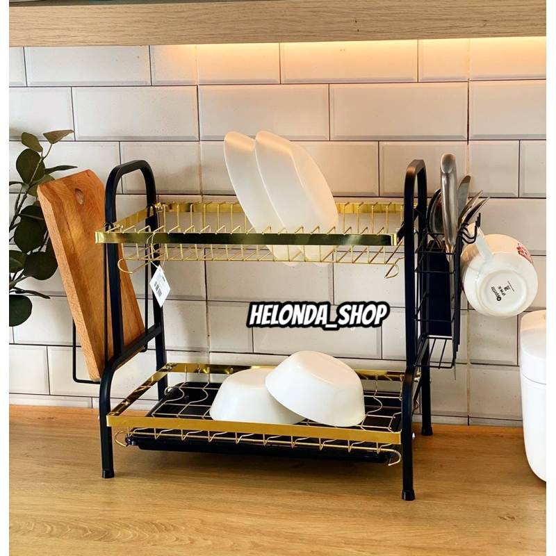 Jual 51. Sale Rak Piring Dish Rack Extendable INFORMA | Shopee Indonesia