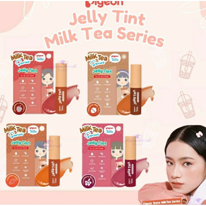 Jual Pigeon Teens Jelly Teens For Lip And Cheek Milk Tea Series Lip