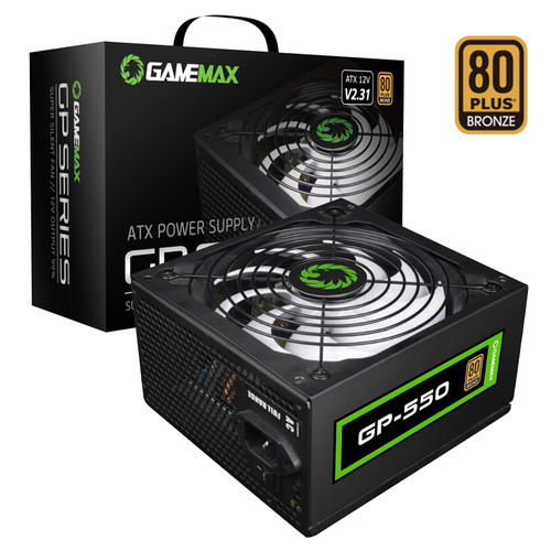 Jual PSU GAMEMAX 550 Watt GP-550 - 80 Plus Bronze - GAMEMAX GP-550 550 ...
