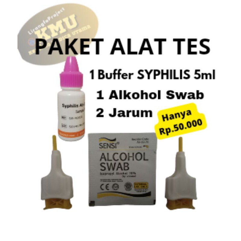 Jual Paket Alat Test mandiri Buffer Syphilis | Shopee Indonesia