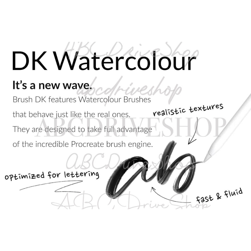 Jual Procreate Brush - DK Lettering Brushes & Worksheets | Shopee Indonesia