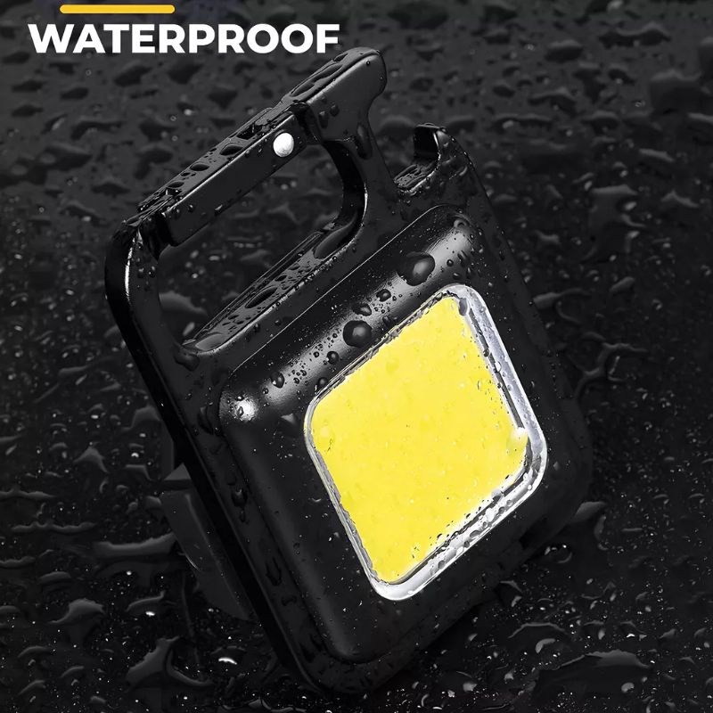Jual Mini Senter COB Rechargeable Keychain Led Senter Saku Portabel ...