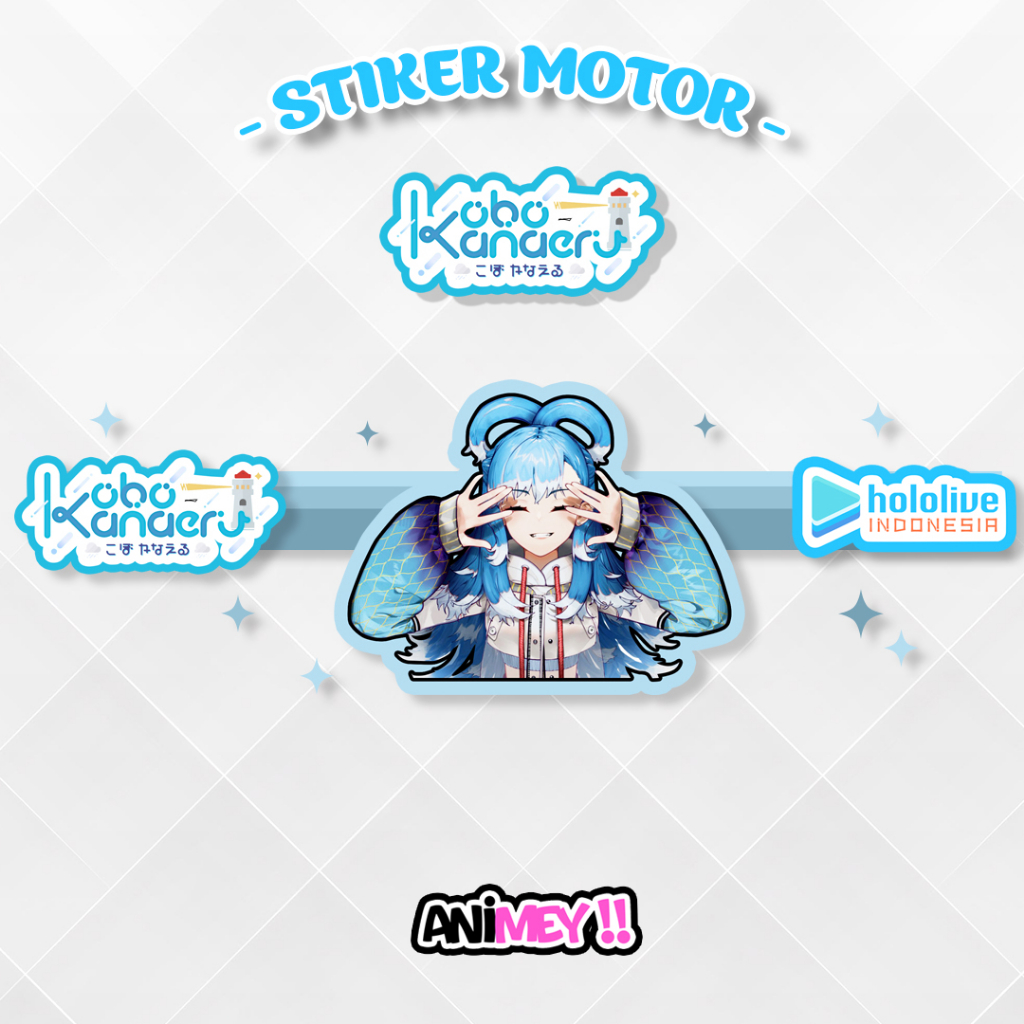 Jual Sticker Motor Kobo Kanaeru / Striping motor Zeta / Striping Anime ...