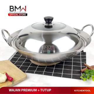 Jual Jual Bmw Kitchenware Paket Wajan Wok Penggorengan Kuali Stainless Paket Wajan Murah