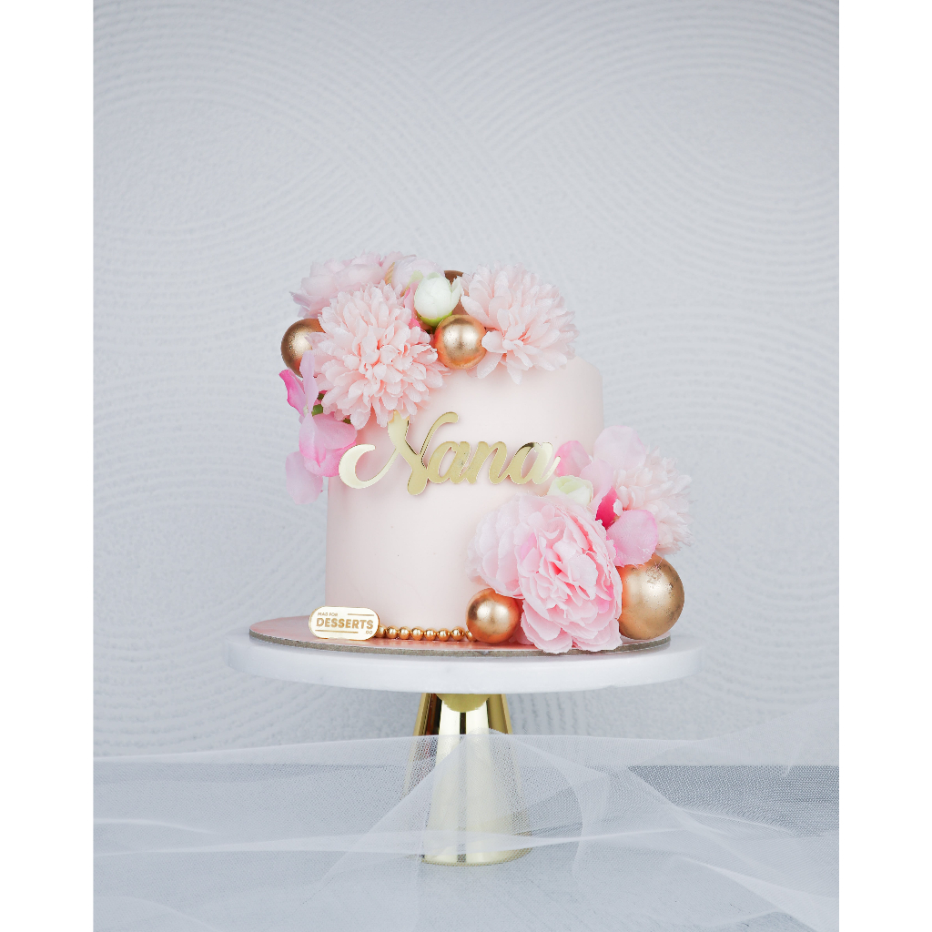 Jual Custom Cake Birthday Anniversary One Month Wedding Kue Tart Ulang