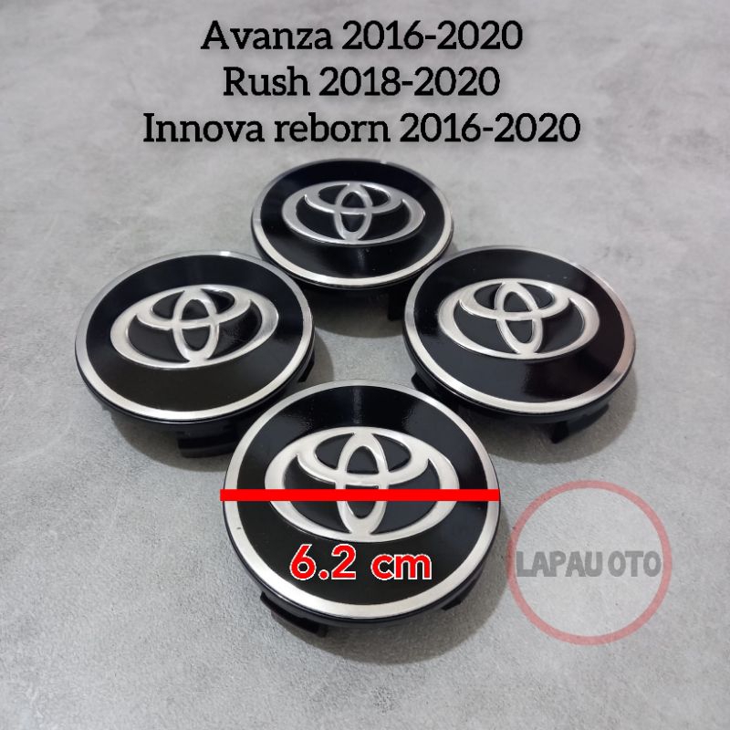 Jual dop roda tutup velg innova reborn avanza 2016-2020 rush 2018-2020 ...