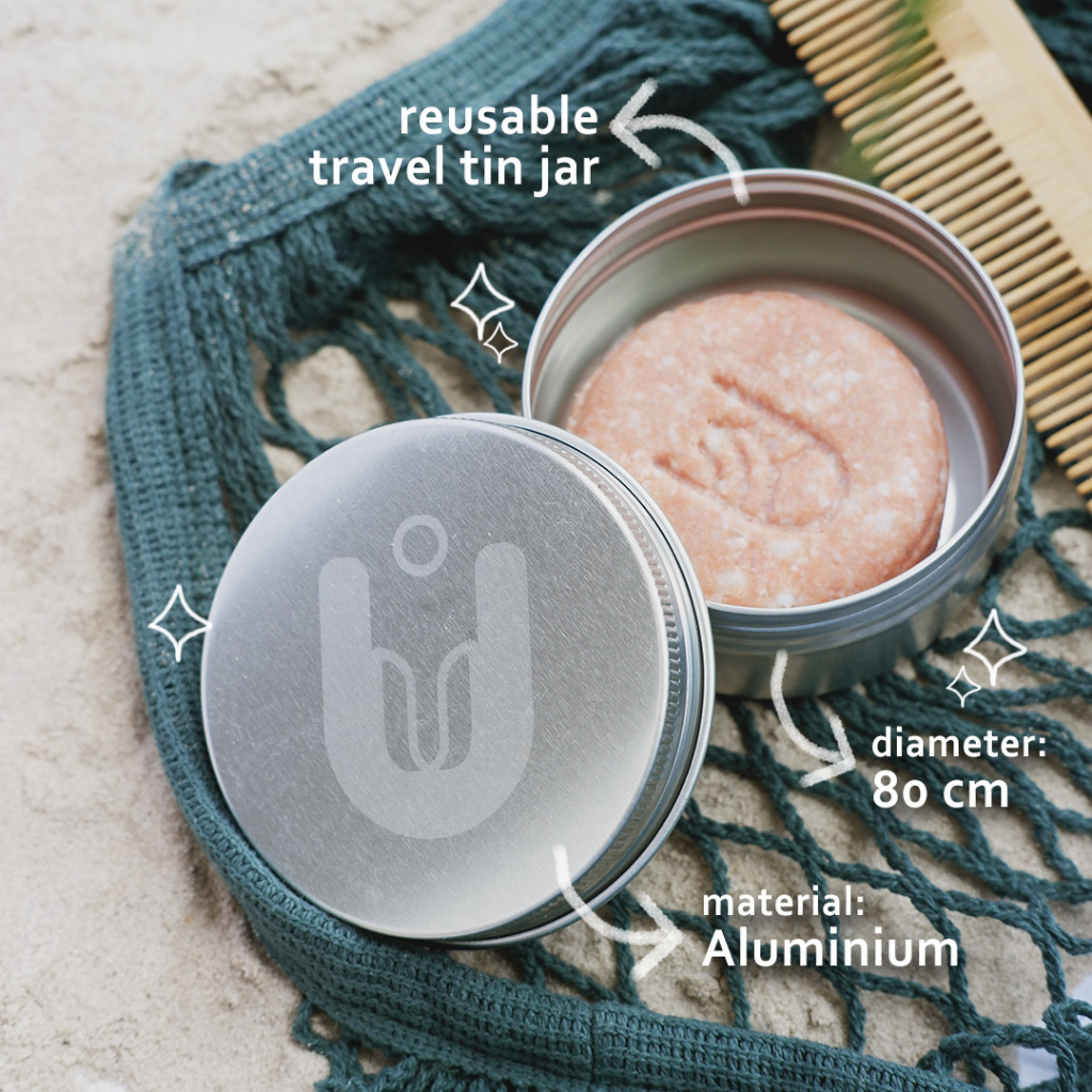 Jual Kaleng Shampoo/Conditioner Bar (Travel tin jar) Shopee Indonesia
