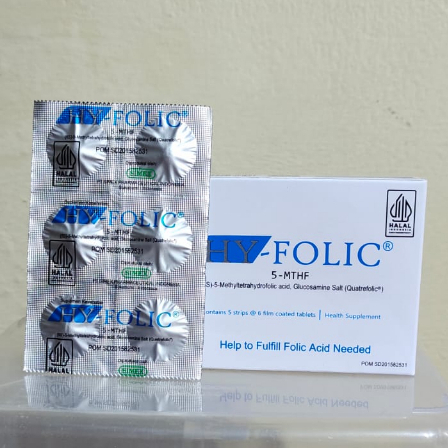 Jual HY-Folic / Hy Folic 30 Tablet - Memenuhi Kebutuhan Asam Folat Ibu