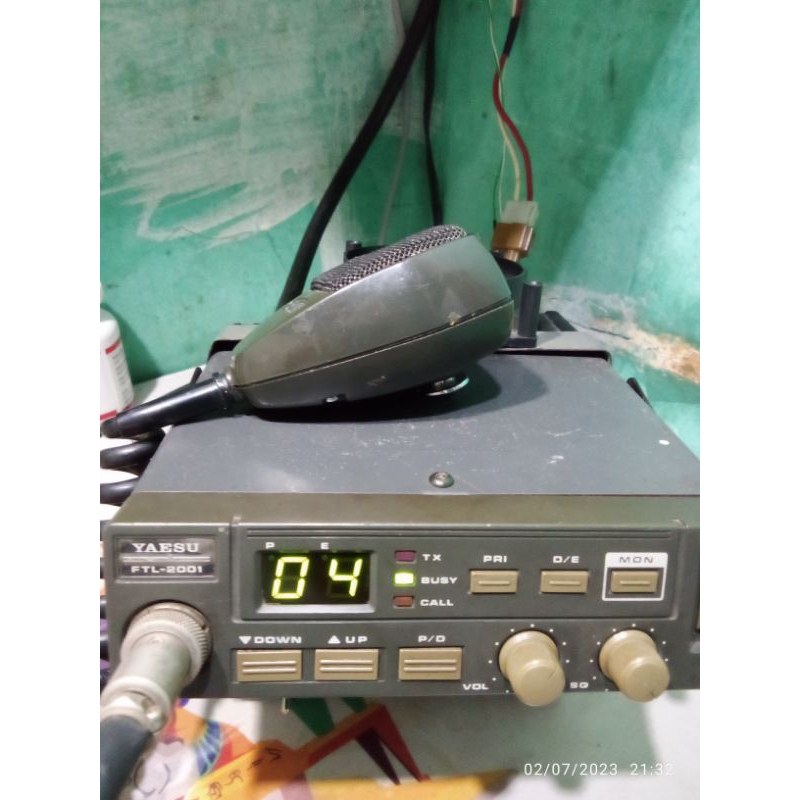 Jual RIG YAESU FTL 2001 VHF 50watt Shopee Indonesia