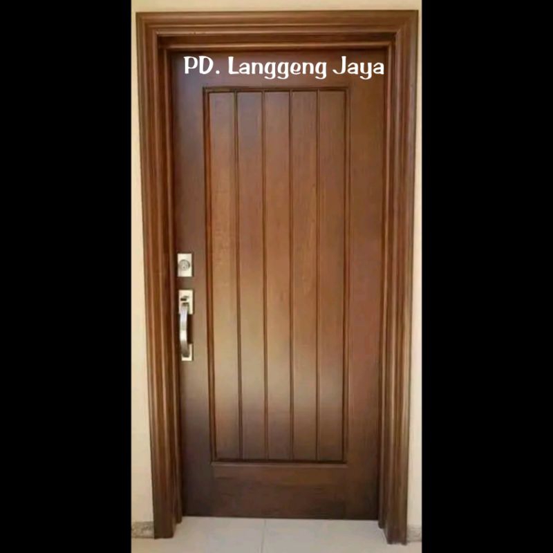 Jual Kusen Pintu Kamar Minimalis Meranti Oven Shopee Indonesia