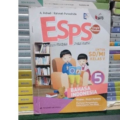 Jual Buku Esps bahasa Indonesia kelas V/5 SD/MI kurikulum 2013 revisi ...