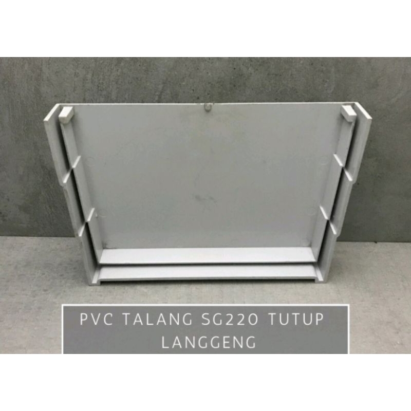 Jual Tutup Talang Air Pvc Kotak Sg Inch Shopee Indonesia