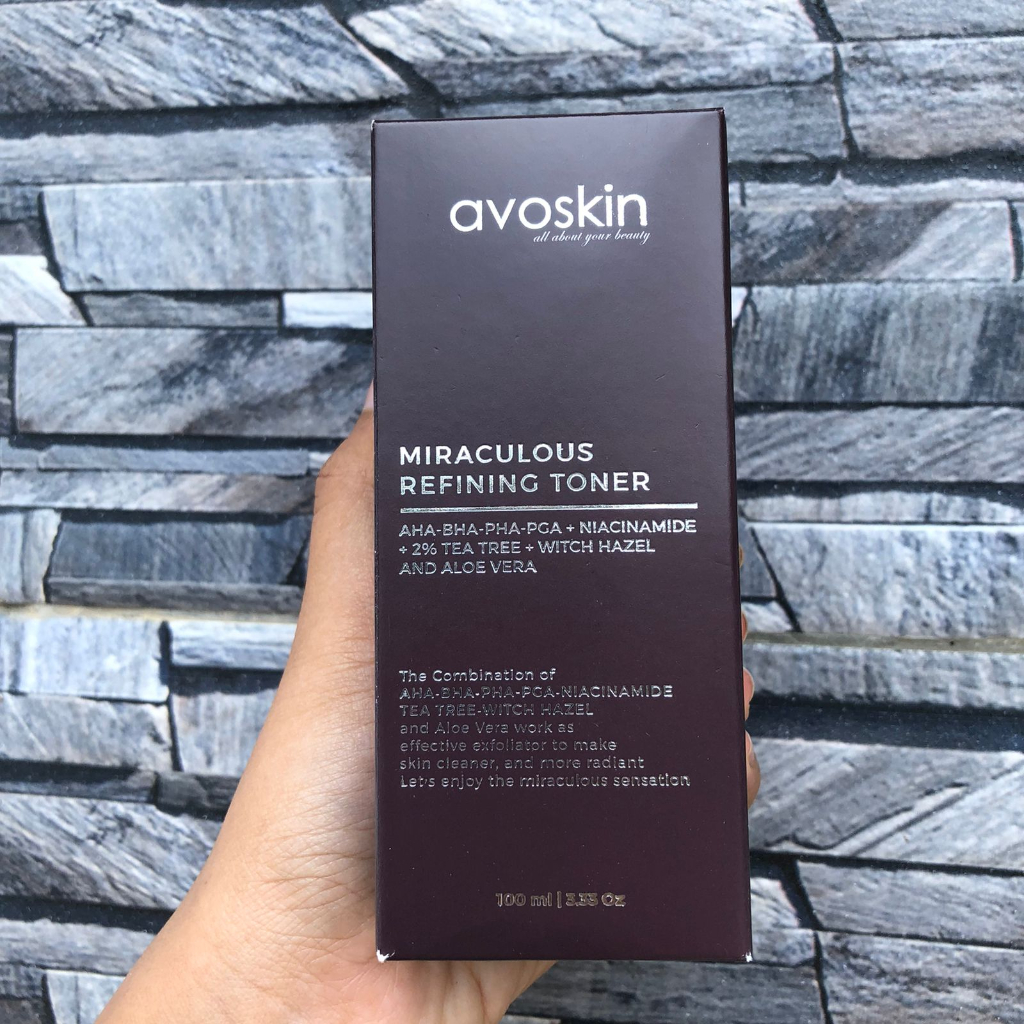 Jual Toner Avoskin Miraculous Refining 100ml-AHA BHA PHA-Eksfoliasi ...