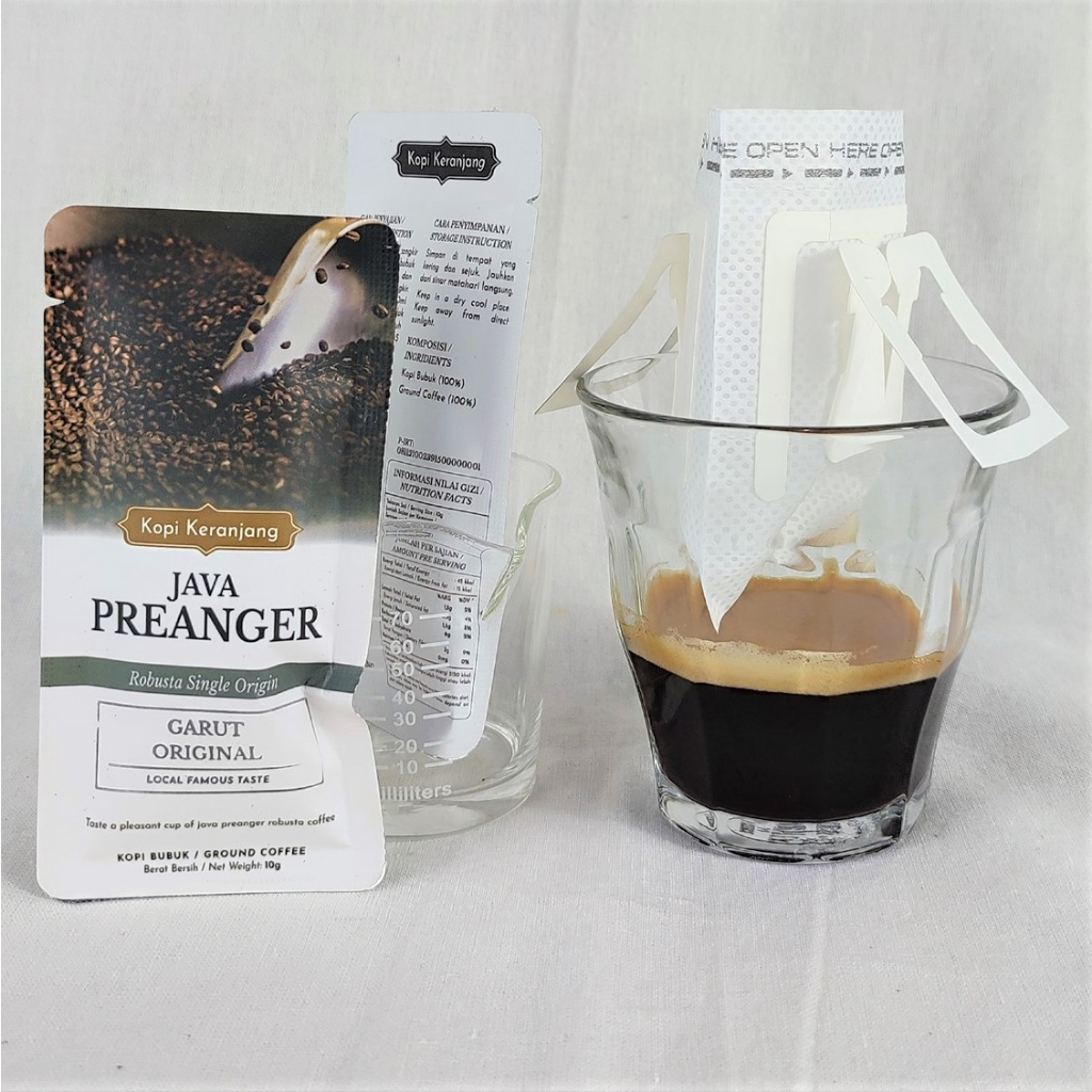 Jual Kopi Robusta Java Preanger Sachet 10gr | Shopee Indonesia