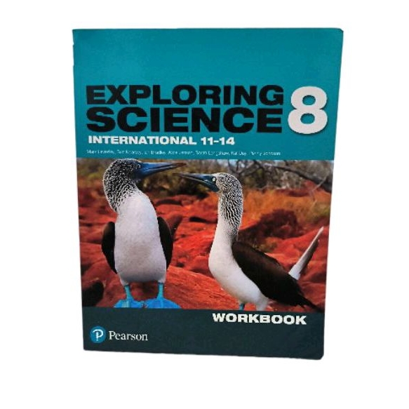 Jual buku exploring science 8 international 11 14 workbook pearson