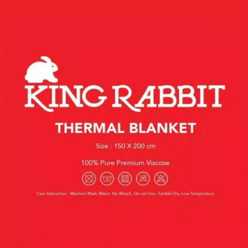 Jual selimut king rabbit 150x200 cm | Shopee Indonesia