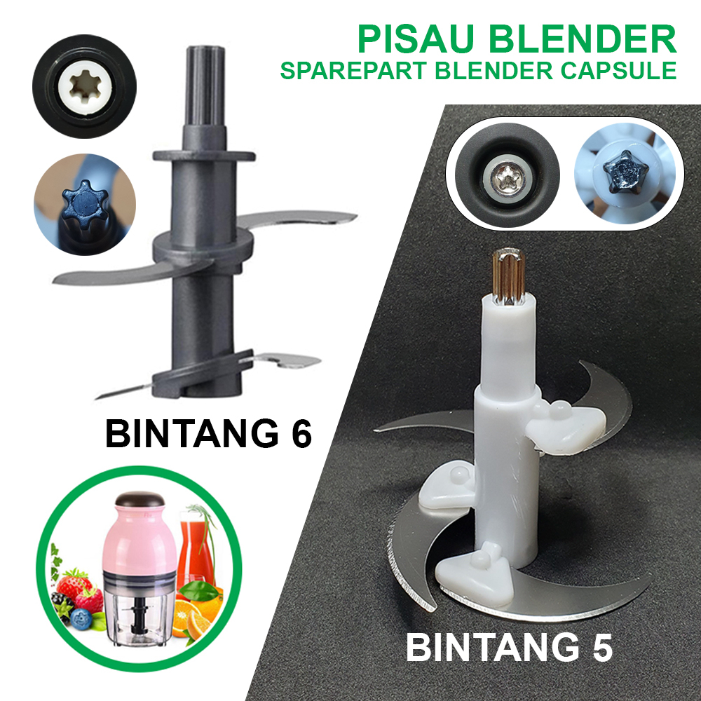Jual Pisau Sparepart Blender Capsule Cutter Quatre Blade 4 Mata