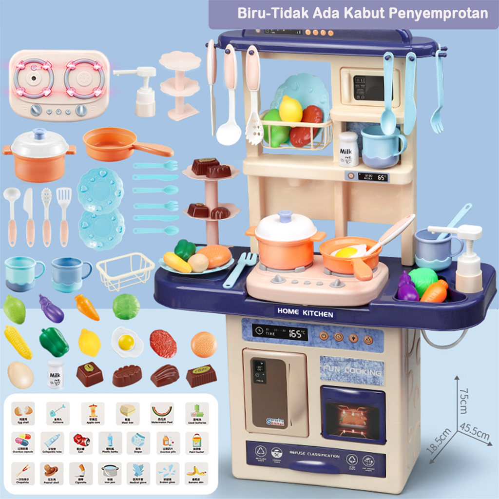 Jual Tatajoy Mainan Spraying Mist Kitchen Set Isi Mainan Masak Masakan