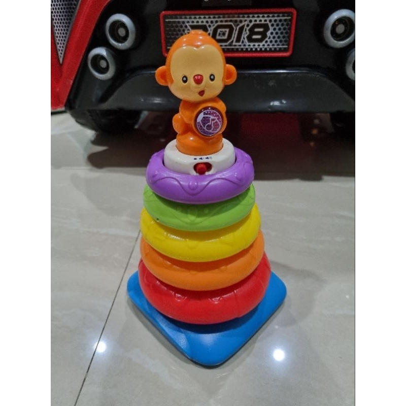 Jual Vtech Stack and sing Rings - mainan edukasi puzzle donat susun ...